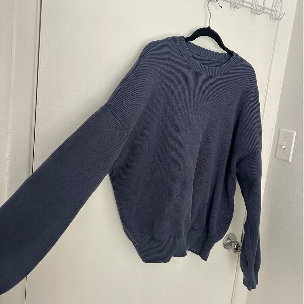Alo Domain Rib Knit Crew Sweater - Picture 5 of 9
